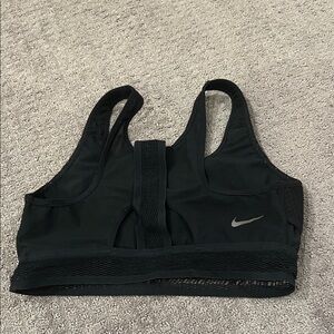 Nike Women's Black Mesh Sports Bra